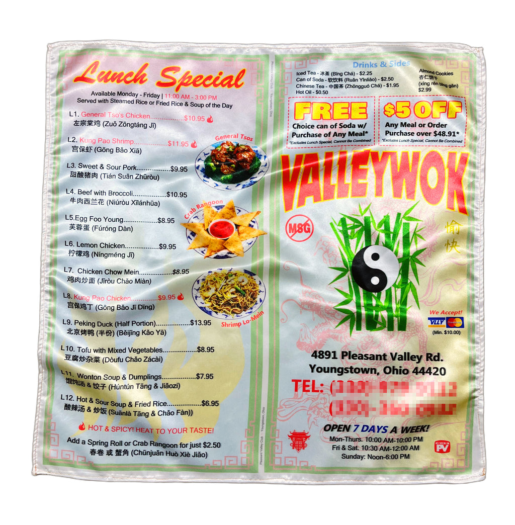 ValleyWok Takeout Bandana