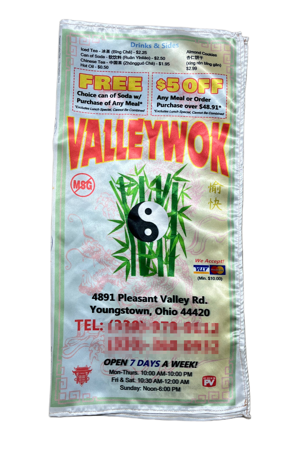 ValleyWok Takeout Bandana