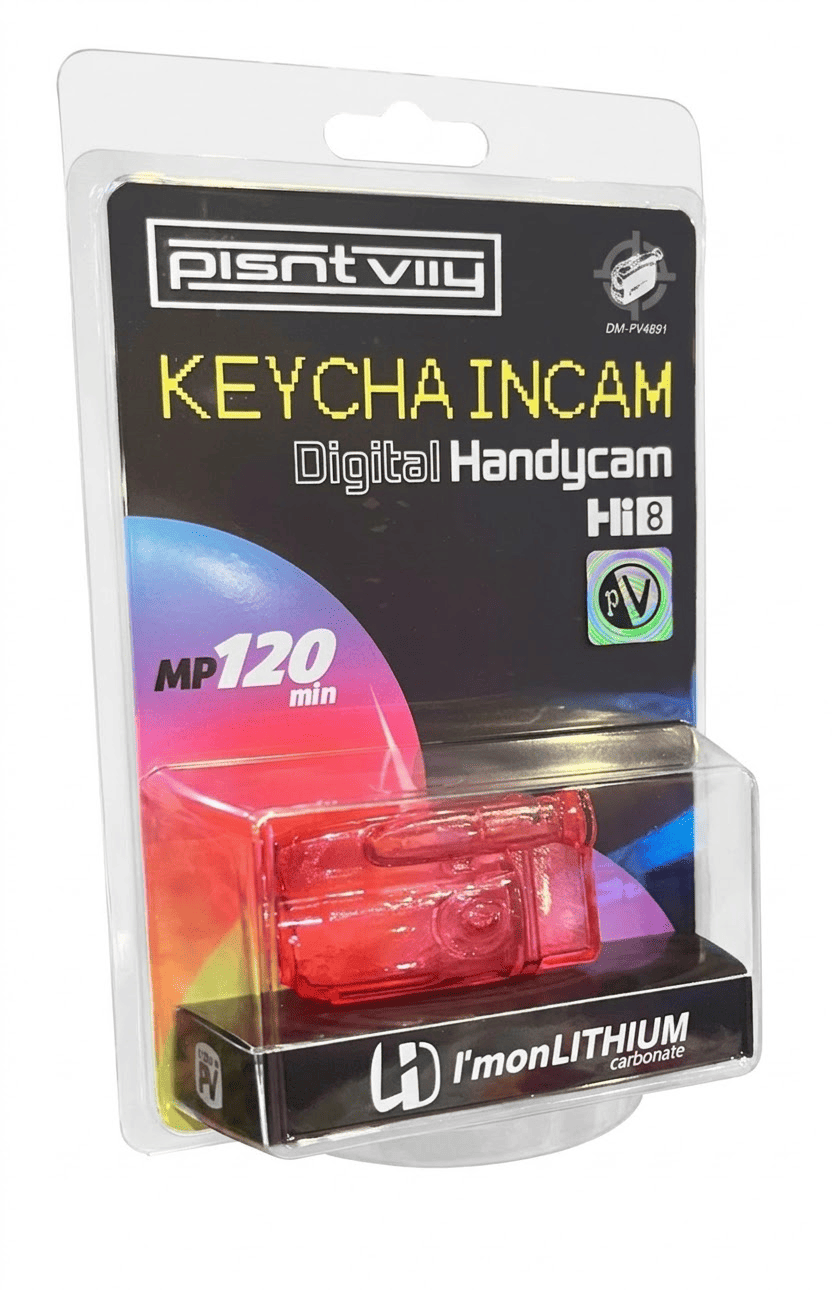 KEYCHAINCAM* Hi-8 Camcorder Keychain