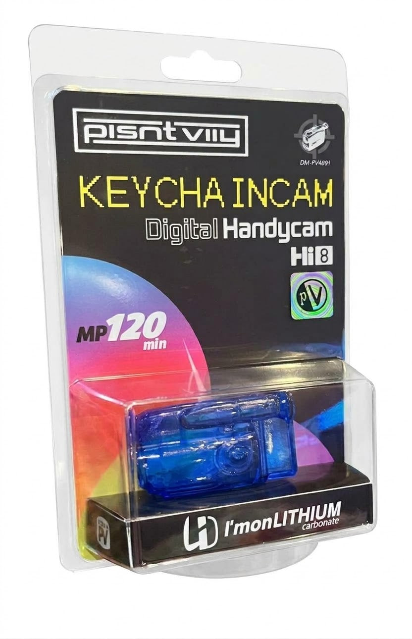 KEYCHAINCAM* Hi-8 Camcorder Keychain