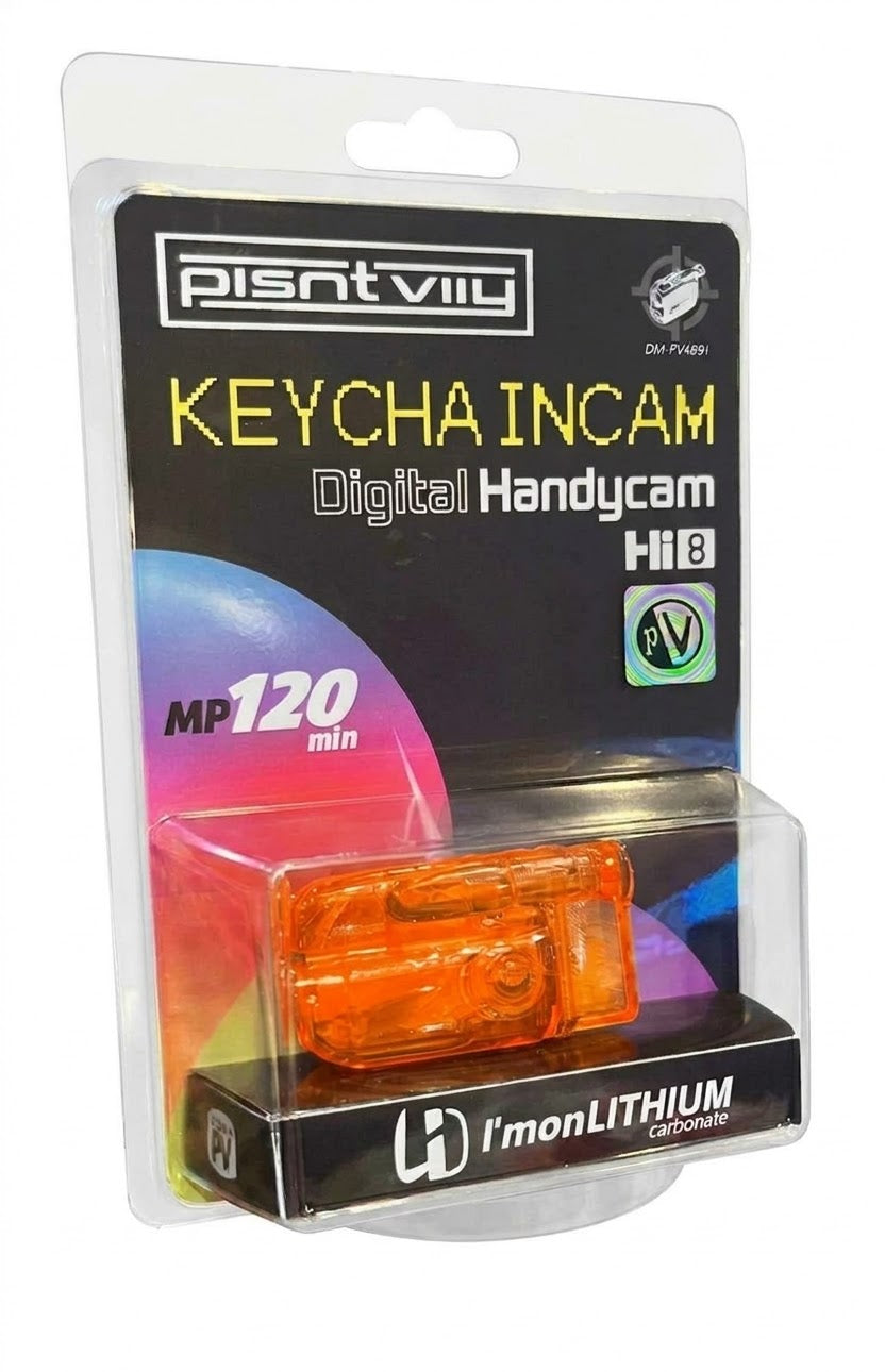 KEYCHAINCAM* Hi-8 Camcorder Keychain